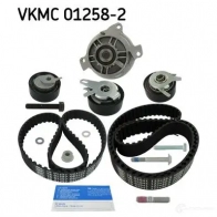 Комплект ремня ГРМ с помпой SKF VKMC 01258-2 VKPC 86620 VKMA 01258 597004 - Изображение 2