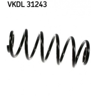 Пружина подвески SKF VKDL 31243 5FWB YF9 Volkswagen Passat (B5) 3 Универсал 2.3 VR5 Syncro/4motion 150 л.с. 1997 – 2000