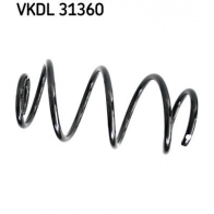 Пружина подвески SKF VKDL 31360 5BMJY L Audi A1 (8X1, K) 1 Хэтчбек 1.4 Tfsi 185 л.с. 2011 – 2015