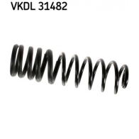 Пружина подвески SKF Volkswagen Passat (B3-B4) 2 1988 – 1997 VKDL 31482 Z7 VO7