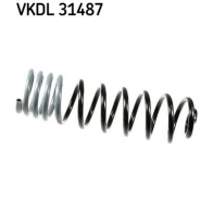 Пружина подвески SKF 1Q6 3HU2 VKDL 31487 Volkswagen Passat (B3-B4) 2 1988 – 1997