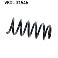 Пружина подвески SKF VKDL 31546 5I VGF Audi A6 (C5) 2 Седан 2.4 Quattro 156 л.с. 1998 – 1999