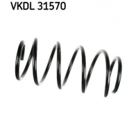 Пружина подвески SKF VKDL 31570 TF 33AU Audi 100 (C4) 4 Универсал 2.6 139 л.с. 1993 – 1994