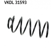 Пружина подвески SKF VKDL 31593 Audi TT (8N3) 1 Купе FOZ WM