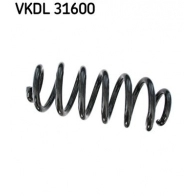 Пружина подвески SKF W5VQ Z VKDL 31600 Volkswagen Passat (B6) 4 Универсал 3.6 R36 4motion 300 л.с. 2007 – 2010