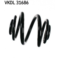 Пружина подвески SKF EMB MYEW Audi TT (8N) 1 1998 – 2006 VKDL 31686