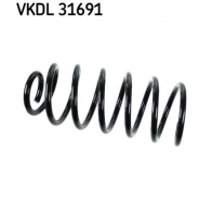 Пружина подвески SKF VKDL 31691 P ZBEM Audi TT (8N) 1 1998 – 2006