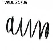 Пружина подвески SKF WOFY CC0 VKDL 31705 Audi 100 (C4) 4 Универсал 2.6 139 л.с. 1993 – 1994