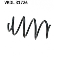 Пружина подвески SKF A1Q3 HU VKDL 31726 Audi TT (8J9) 2 Кабриолет 1.8 Tfsi 160 л.с. 2008 – 2014