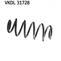 Пружина подвески SKF VKDL 31728 X 07GJT Audi TT (8J3) 2 Купе 2.0 Tfsi 211 л.с. 2010 – 2014