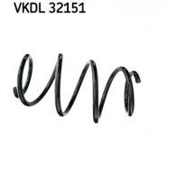Пружина подвески SKF VKDL 32151 Nissan Leaf 1EGG O