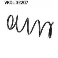 Пружина подвески SKF 3 JQQI85 VKDL 32207 Nissan Tiida
