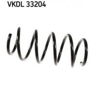 Пружина подвески SKF 1440247988 OH BLK VKDL 33204