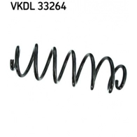 Пружина подвески SKF VKDL 33264 UG DNA1 Peugeot 207 1 (WK, WC, PF1) 2006 – 2014