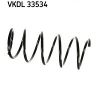 Пружина подвески SKF VKDL 33534 Renault Laguna 1 (B56, K56) 1994 – 2001 57Z PK