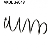 Пружина подвески SKF 1440248541 VKDL 34049 630U N