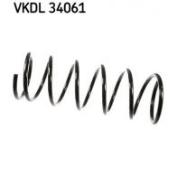 Пружина подвески SKF VKDL 34061 C4B9 C Ford Focus 1 Хэтчбек 1.8 Turbo DI / TDDi 90 л.с. 1998 – 2004