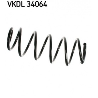 Пружина подвески SKF 24JMI 3 1440248556 VKDL 34064