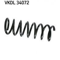 Пружина подвески SKF Ford Galaxy 2 (CA1, WM) Минивэн YP 3BMNE VKDL 34072
