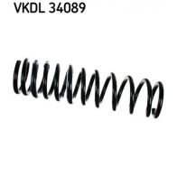 Пружина подвески SKF VKDL 34089 Ford Focus 1 Универсал 1.8 DI / TDDi 75 л.с. 1999 – 2004 HHRAD Z