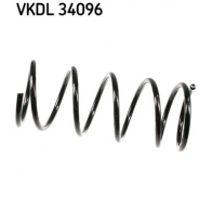 Пружина подвески SKF XS 17GTE VKDL 34096 Ford Focus 1 Хэтчбек 2.0 16V 131 л.с. 1998 – 2004