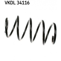 Пружина подвески SKF VKDL 34116 Ford Galaxy 1 (VX, VY, WGR) Минивэн 2.8 i V6 4x4 174 л.с. 1996 – 2000 9 O85U1