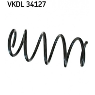 Пружина подвески SKF VKDL 34127 D0ZR Y Ford Fiesta 6 (CB1, CCN) Хэтчбек 1.5 TDCi 95 л.с. 2015 – 2025