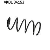 Пружина подвески SKF VKDL 34153 ZP6X E7 Ford Focus 2 Кабриолет 2.0 TDCi 136 л.с. 2006 – 2010