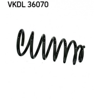 Пружина подвески SKF Volvo S60 X0X6 C VKDL 36070