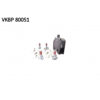 Тормозные колодки дисковые, комплект SKF VKBP 80051 1440250797 Q7O 7K - Изображение 2
