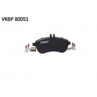 Тормозные колодки дисковые, комплект SKF VKBP 80051 1440250797 Q7O 7K - Изображение 3