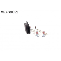 Тормозные колодки дисковые, комплект SKF VKBP 80051 1440250797 Q7O 7K - Изображение 4