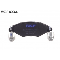 Тормозные колодки дисковые, комплект SKF TPUQP H VKBP 80064 1440250803 - Изображение 2