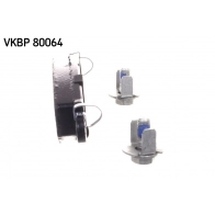 Тормозные колодки дисковые, комплект SKF TPUQP H VKBP 80064 1440250803 - Изображение 4