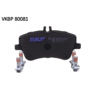 Тормозные колодки дисковые, комплект SKF VKBP 80081 L D6J8N 1440250809 - Изображение 2
