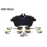 Тормозные колодки дисковые, комплект SKF 1440250838 RS1Z7 5F VKBP 80126 - Изображение 2