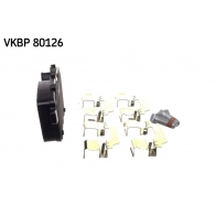 Тормозные колодки дисковые, комплект SKF 1440250838 RS1Z7 5F VKBP 80126 - Изображение 4