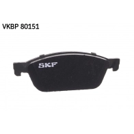 Тормозные колодки дисковые, комплект SKF VKBP 80151 R21 8G8L 1440250852 - Изображение 3