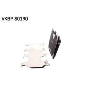 Тормозные колодки дисковые, комплект SKF 1440250875 VKBP 80190 K BW7C - Изображение 2