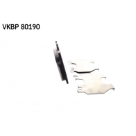 Тормозные колодки дисковые, комплект SKF 1440250875 VKBP 80190 K BW7C - Изображение 4