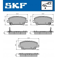 Тормозные колодки дисковые, комплект