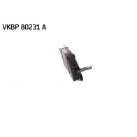 Тормозные колодки дисковые, комплект SKF CH4R KT 1440250903 VKBP 80231 A - Изображение 4