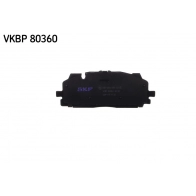 Тормозные колодки дисковые, комплект SKF VKBP 80360 9GBI 9W Audi A5 (F5A) 2 Спортбек S5 TDI Mild Hybrid quattro 347 л.с. 2018 – 2024