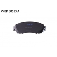 Тормозные колодки дисковые, комплект SKF Honda CR-V 4 (RM) Кроссовер 2.4 4WD 185 л.с. 2012 – 2025 7G BRHQ VKBP 80533 A