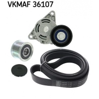 Комплект приводного ремня SKF VKMAF 36107 LS7 I7MB 1440252406 - Изображение 2