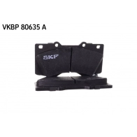 Тормозные колодки дисковые, комплект SKF VKBP 80635 A U JZ2GRN 1440251163 - Изображение 3