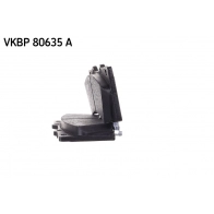 Тормозные колодки дисковые, комплект SKF VKBP 80635 A U JZ2GRN 1440251163 - Изображение 4