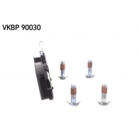 Тормозные колодки дисковые, комплект SKF 1440251180 CLN4 WL VKBP 90030 - Изображение 4