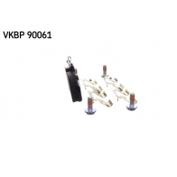 Тормозные колодки дисковые, комплект SKF 1440251194 XE 7J5N VKBP 90061 - Изображение 4