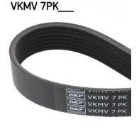 Приводной ремень поликлиновой SKF 1440252444 VKMV 7PK1878 7F GDI